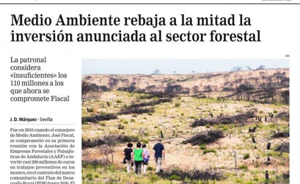 AAEF, en La Razón de Andalucía